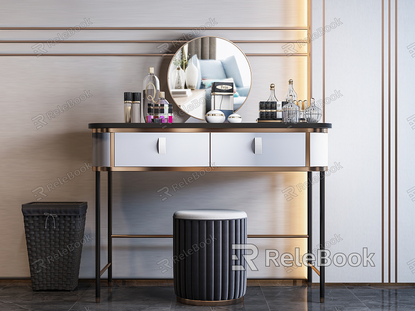 Light Luxury Dressing Table Simple Dressing Table model