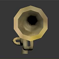 Golden Trumpet Shiny Musical Instrument For Daily Life Use