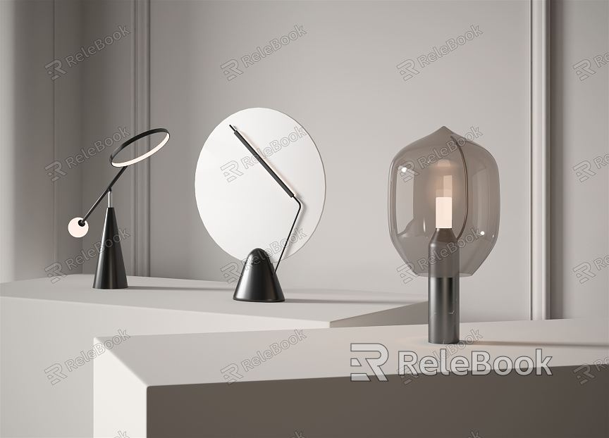 Modern table lamp model