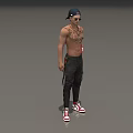 Men's Trendy Men's Male Models European Men's Young Men's Game Role Star Handsome Super Realistic High Precision Film and Television Level 3d model