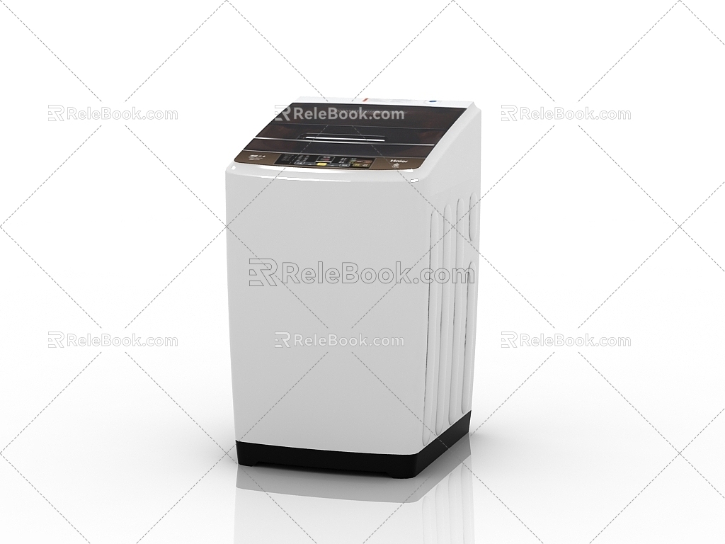 Modern washing machine 3d model