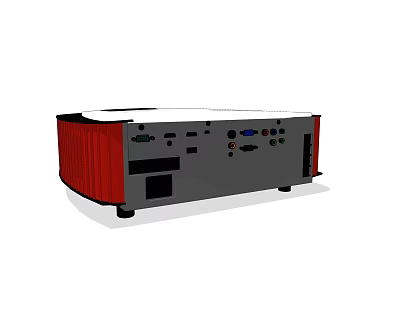 Modern projector projector monomer 3d model