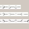 Sleek Modern White Switch Panel With Multiple Sockets For Home Electrical Setup
