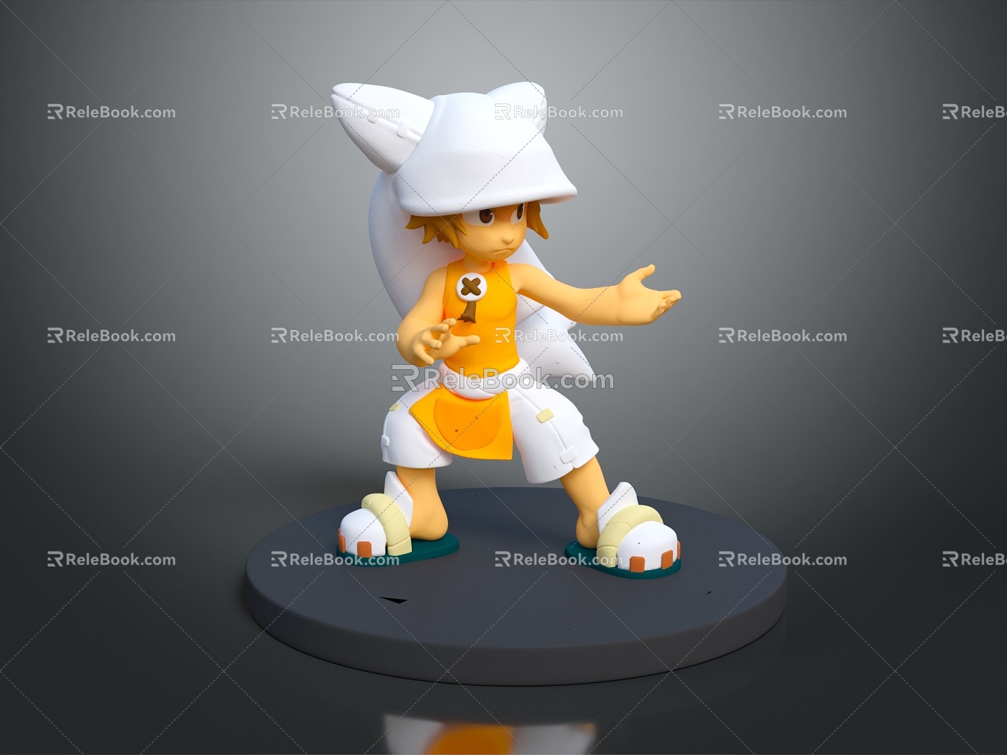 Modern Cartoon Characters Children Children Children Children Children Children 3d model