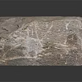Natural Stone Block With Wooden Texture And Rough Natural Surface For Decor Projects