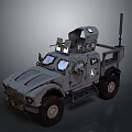 Armored Tactical Military Vehicle With Mounted Weapon System And Reinforced Armor