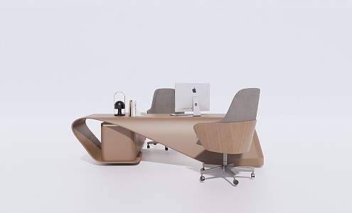 Modern Office Desk and Chair Office Desk and Chair Manager Desk and Chair 3d model