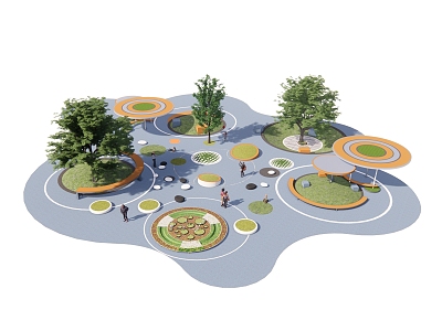 Modern Children's Activity Venue model