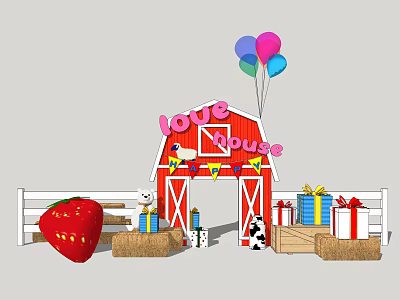 Modern Beauty Chen Country Beauty Chen Setches 3d model