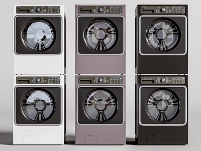 Modern washer dryer model