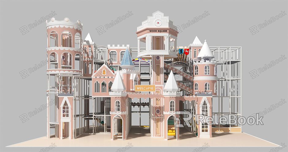 Jane Europe Amusement Equipment Castle model