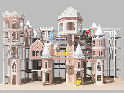 Jane Europe Amusement Equipment Castle model