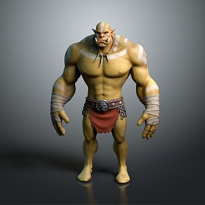 Monster Boss Monster Ttroll Mountain Essence Alien Monster Alien Monster Warrior 3d model