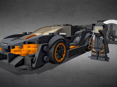 Lego Racing 3d model