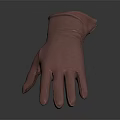 Stylish Pink Ladies Glove With Smooth Texture And Elegant Design Details