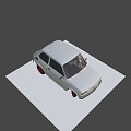 Polish Fiat Sedan 3d model