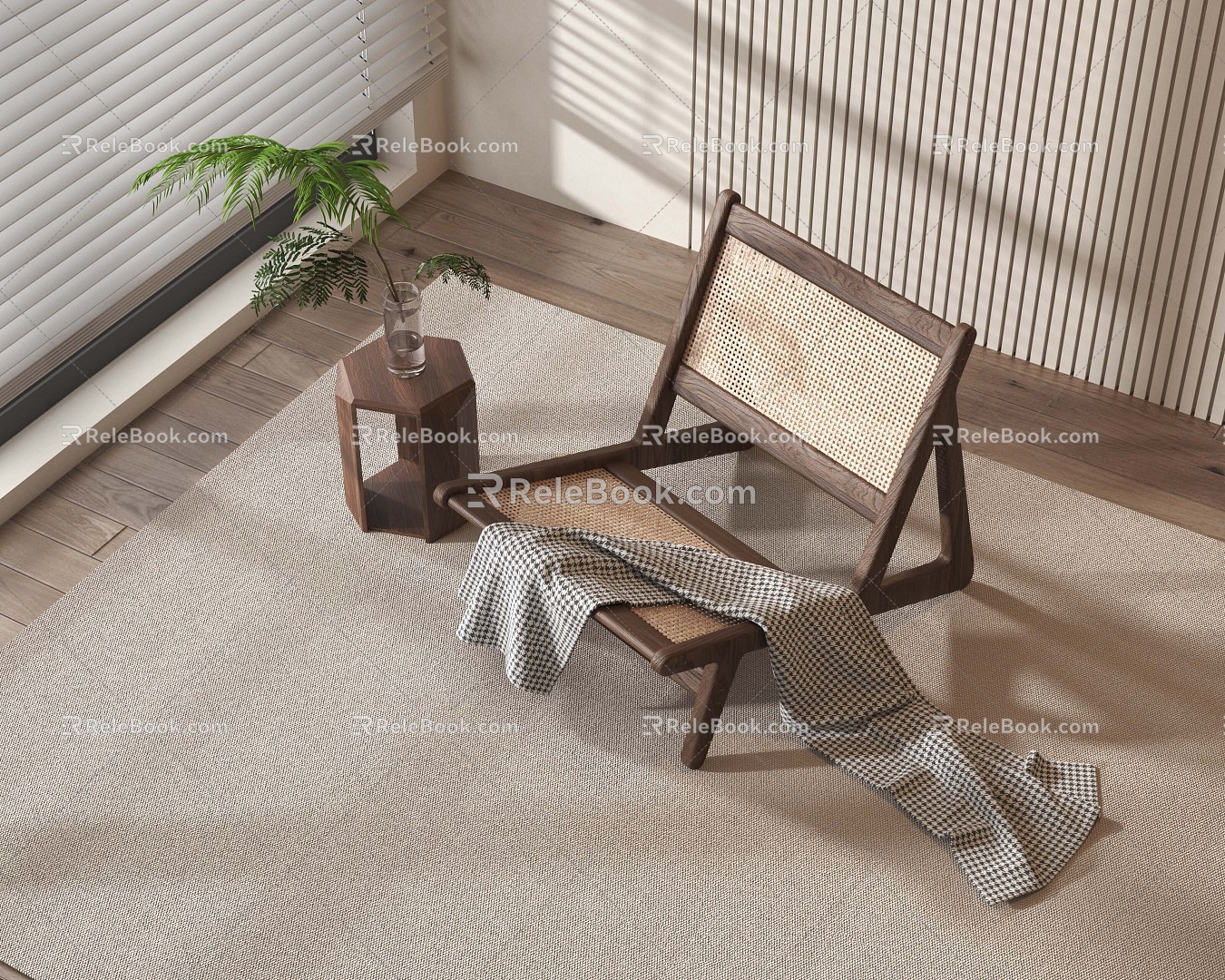 Single chair side combination 3d model