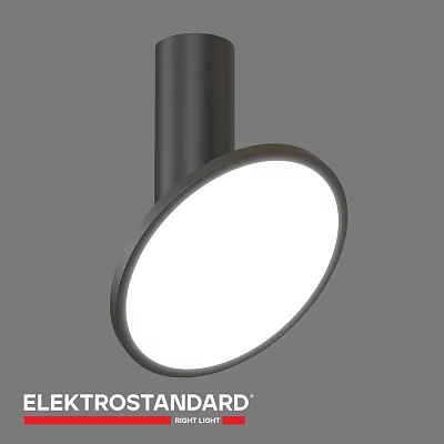 Modern Round Downlight Spotlight With Sleek Metal Frame And Bright White Lighting 3d model