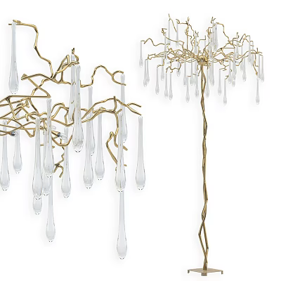 Modern floor lamp 3d model