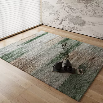 New Chinese Carpet 3d model