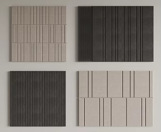 Soft bag background wall 3d model