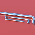 Wrench Allen wrench tool box 3d model