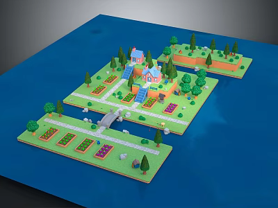 Game Environment Game Scene Fairy Tale Scene Fairy Tale Magic Scene Magic Item Fantasy Scene 3d model