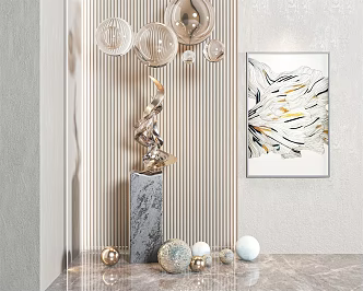 Modern Sculpture 3d model