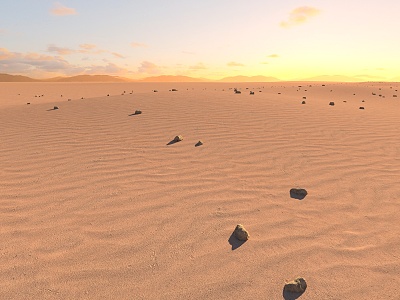 Desert 3d model