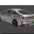 White Kia Sedan With Black Roof Black Wheels And Modern Sporty Exterior Design