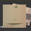 Vintage Desktop Computer System with Monitor Keyboard Mouse and Speakers Running Windows 95 Interface