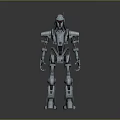 Mech Warrior Mech Soldier Machine Battlearm Mechanical Battlearm Machine Fighter Robot 3d model