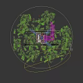Modern Industrial Plant with Solar Panels on Roof Green Surroundings and Equipment