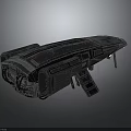 Futuristic Interstellar Spacecraft Model With Detailed Advanced Design For Deep Space Exploration