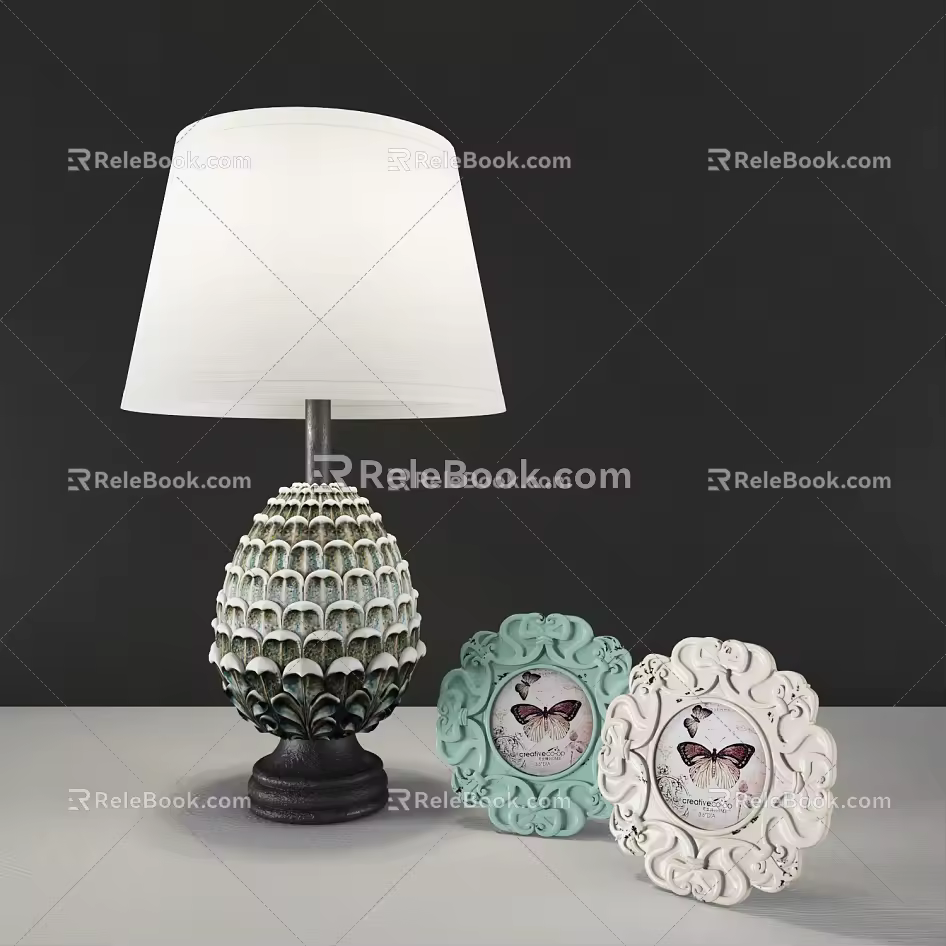 Table lamp 3d model
