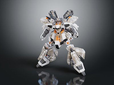 Modern Transformers Gauda Warrior Gauda Mecha Warrior 3d model