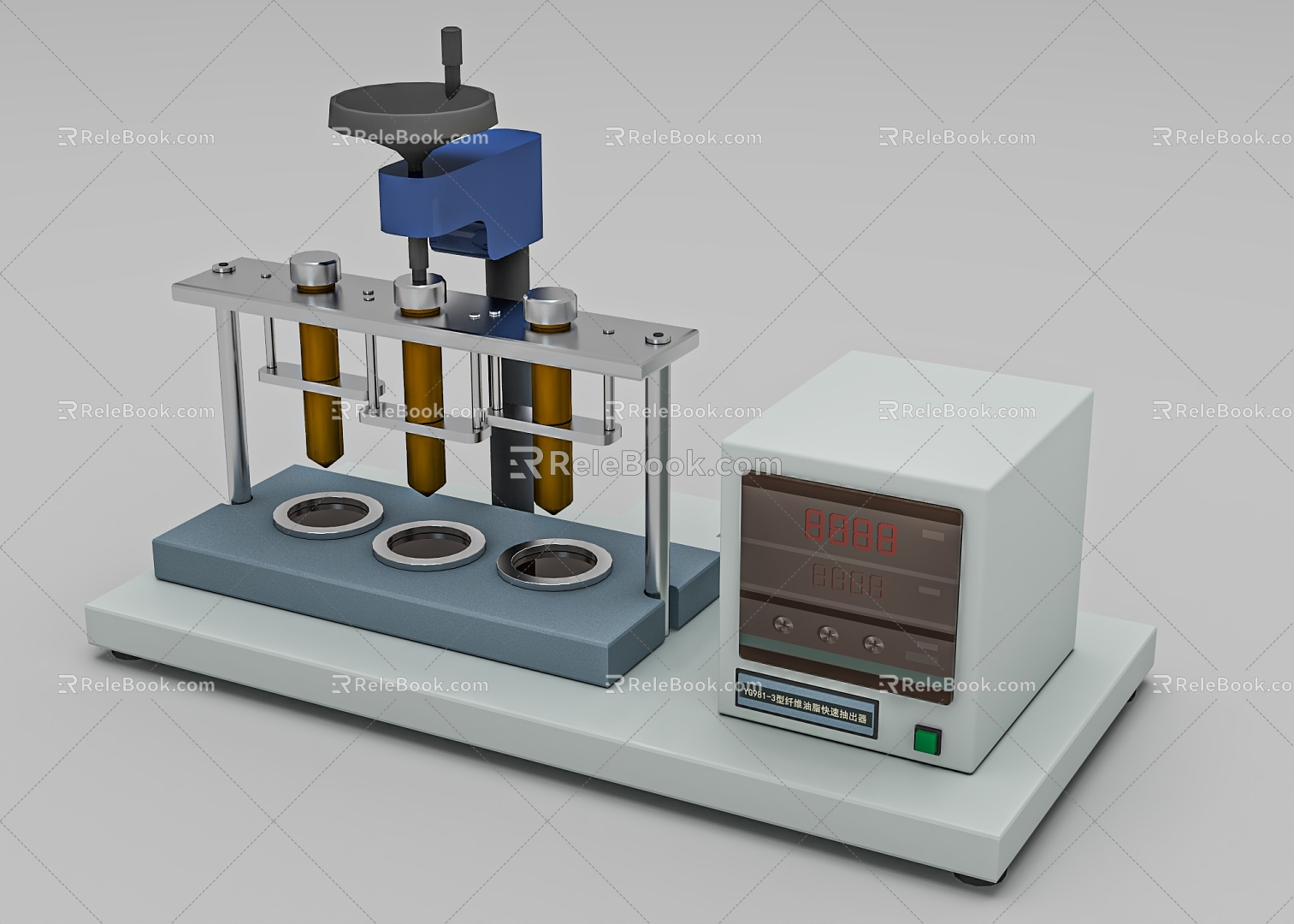 fast fiber grease extractor 3d model