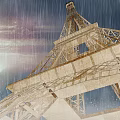 Eiffel Tower in Paris 3d model