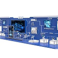 Open Interactive Area Design With Display Screens And Interactive Tech Elements