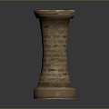 Columns Stone Columns Stone Columns Old Columns Roman Columns Roman Columns Classical Columns Greek Columns 3d model