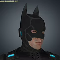 Modern Game Character Batman Character 3d model
