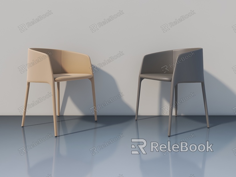 Chair ornaments model