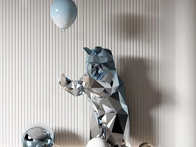 Modern Sculpture 3d model