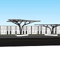 Featured Gallery Featured Landscape Pavilion 3d model