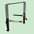 Mechanical Support Structure With Adjustable Arms And Durable Metal Base
