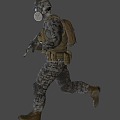 Soldier Special Forces 3d model