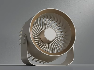 Modern Air Circulator Fan With Stylish Design 3d model