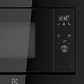 Black Built In Electrolux Microwave With Digital Control Panel And