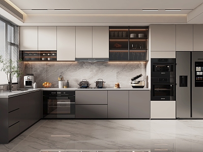 Modern Kitchen 3d model