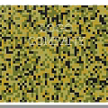 Pixelated Camouflage Background Wall With Green Yellow Black Decorative Pattern Design 3d model